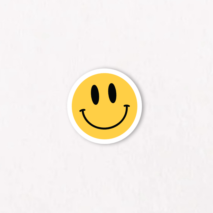 Smiley Face Sticker