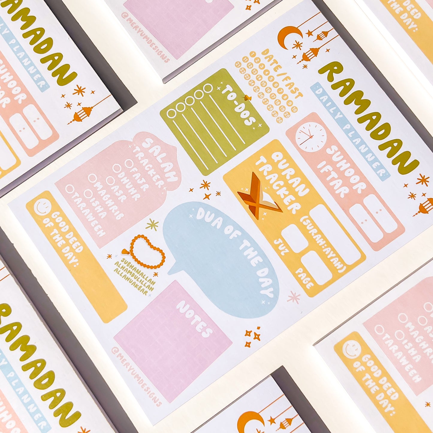 Ramadan Planner - Daily Notepad