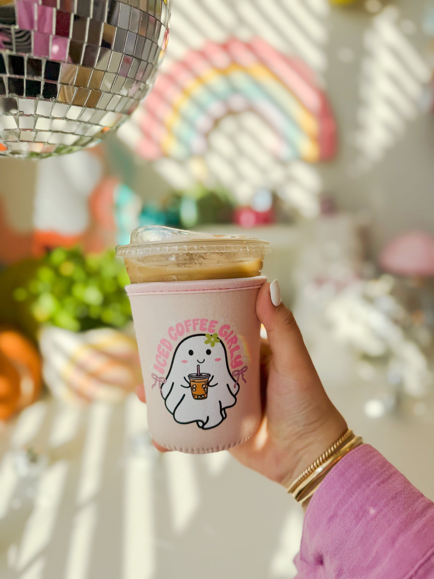 Iced Coffee Girly Drink Sleeve