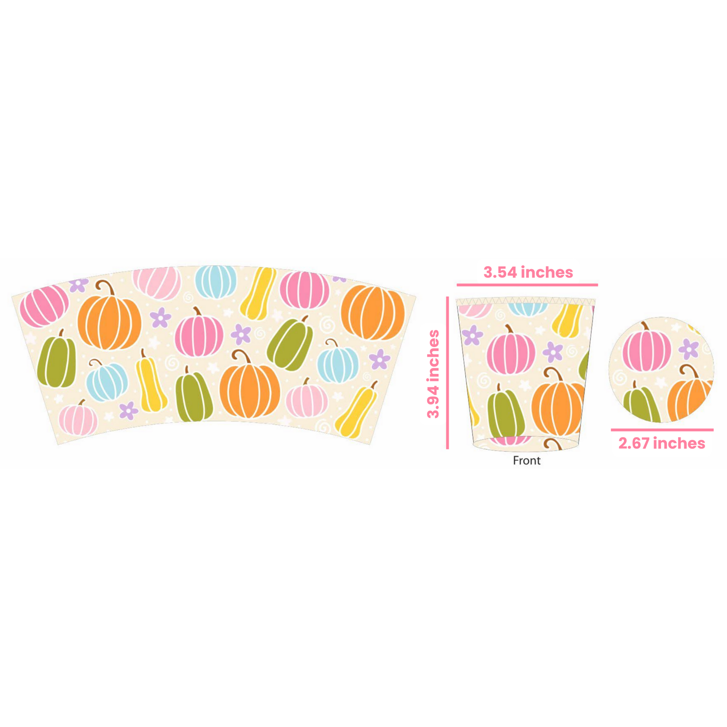 Pumpkin Patch Drink Sleeve