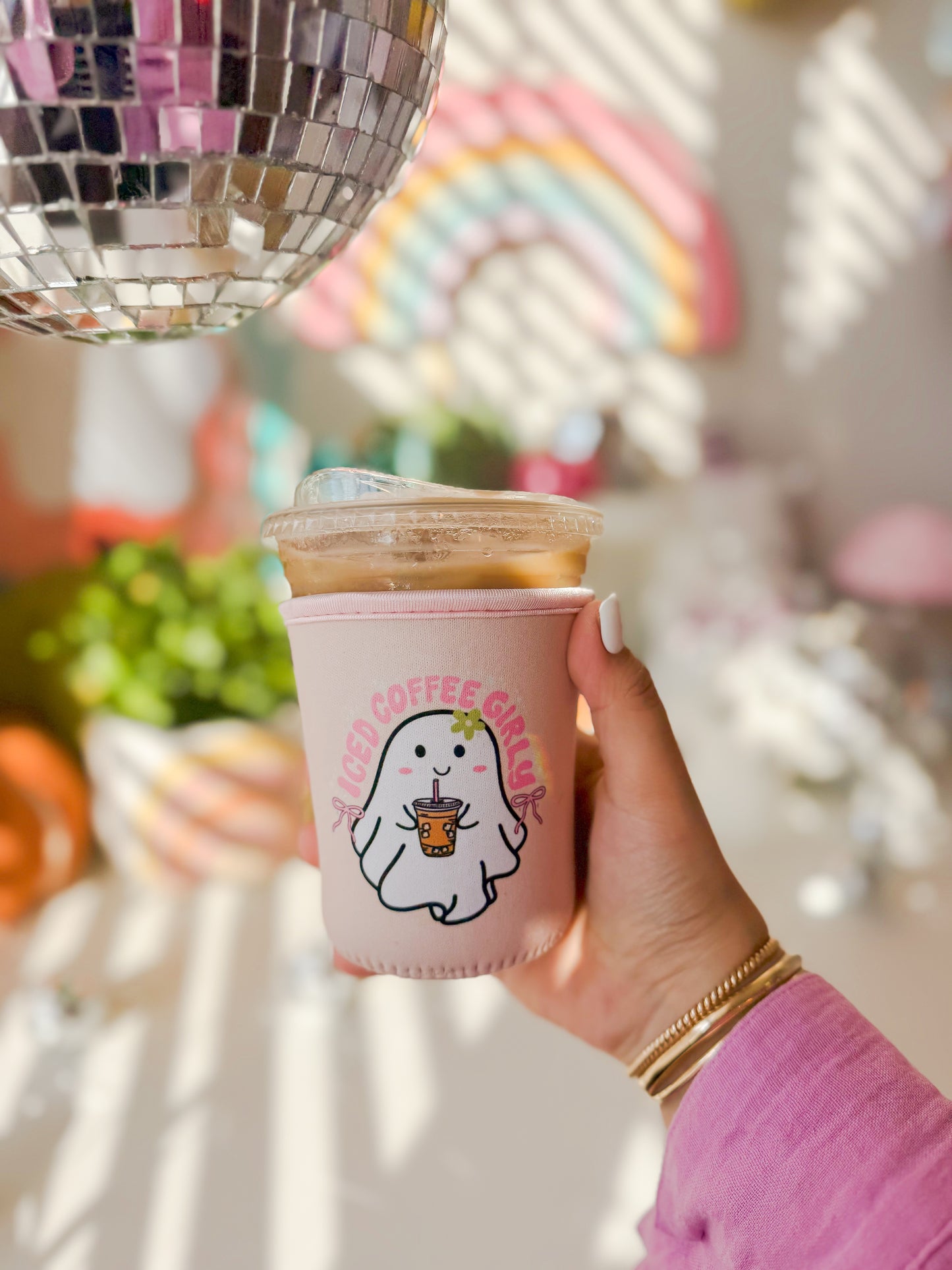 Iced Coffee Girly Drink Sleeve