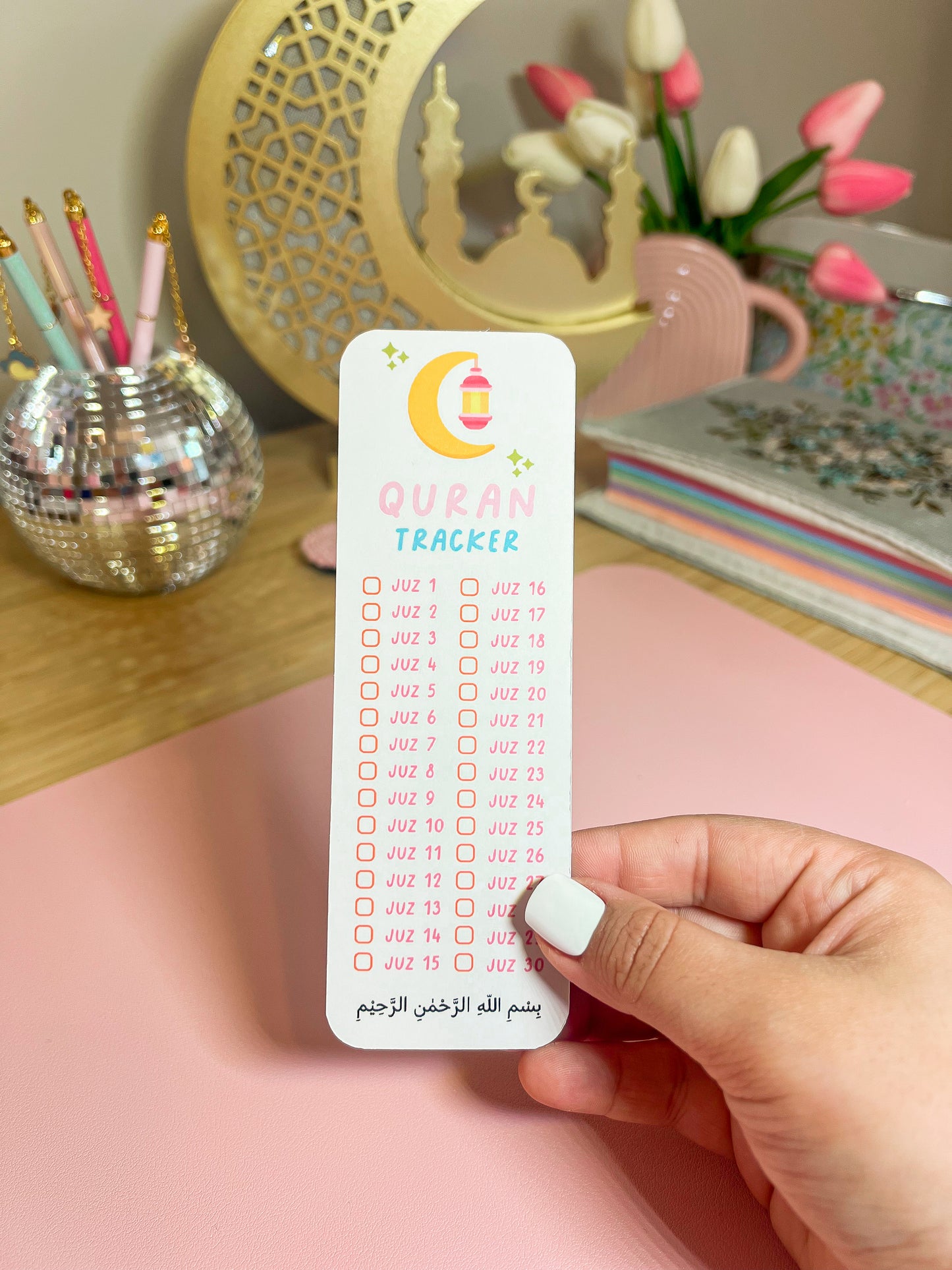 Quran Tracker Bookmark